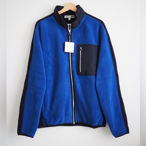 Roger Federer fleece Uniqlo JW anderson full zip jacket - Picture 1 of 9